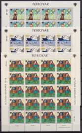 MI:  45-47   Vellen Kinderzegels 1979 Postfris  BK-SP1