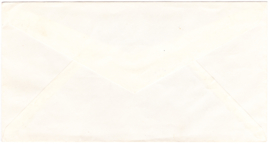 FDC E10(a) eeuwfeest enveloppe met I.T.E.P. serie, stempel adres met dichte klep