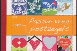 Prestigeboekje PR 19  Passie voor Postzegels  cataloguswaarde 16,00