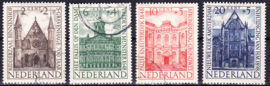 NVPH  500-503 Zomerpostzegels 1948 gebruikt