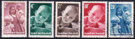 NVPH  495-499 Kinderpostzegels 1947 gebruikt