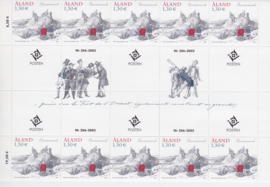 Åland 2005 Mi: 254 Complete set brugparen  Postfris / MNH  A-0700