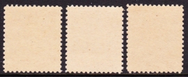 NVPH P33-35 Port American Banknote Cie Postfris  Cataloguswaarde: 24.00 E-0056