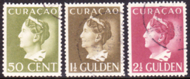 NVPH 150/152 Wilhelmina hoge waarden ''Konijnenburg'' Gestempeld Cataloguswaarde: 6,50