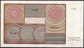 Nederland 25 Gulden bankbiljet 1943 NR 78-1a  kwaliteit P+