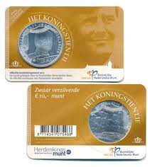€ 10,00 Coincard ''het Koningstientje'' 2013