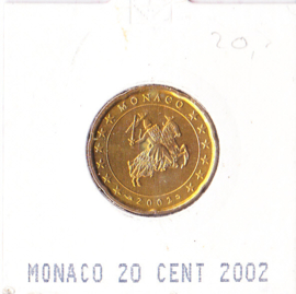 € 0,20  Monaco 2002 UNC