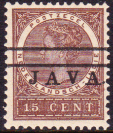 NVPH 72 JAVA opdruk Postfris