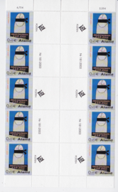 Åland 2003 Mi: 223 Complete set brugparen  Postfris / MNH  A-0477