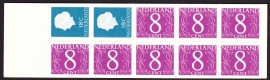 Postzegelboekje  4   LuXe Postfris  Cataloguswaarde 3,50 A-0358