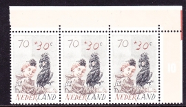 Plaatfout 1278 P Postfris CW 8.00  E-2516