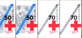 Postzegelboekje 29  compleet boekje met snijlijn rechts onder
