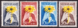 NVPH 538-541 Niwin-zegels 1949 Postfris