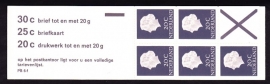 Postzegelboekje  6FFQ S LuXe Postfris  CW 30.00