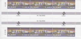 Åland 2002 Mi: 202 Complete set brugparen  Postfris / MNH  A-0023