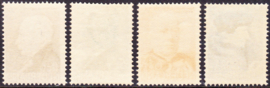 NVPH 283-286 Zomerzegels 1936 Postfris cataloguswaarde 90.00