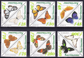 ZNB  808-819 Vlinders 1994 Cataloguswaarde 22,00