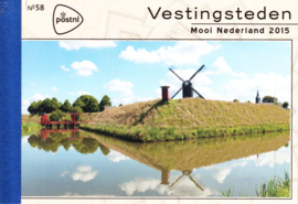 Prestigeboekje PR 58  Mooi Nederland ''Vestingsteden''