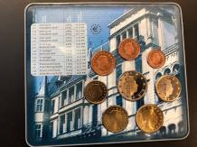 Luxemburg Euroset 2002 BU b acier