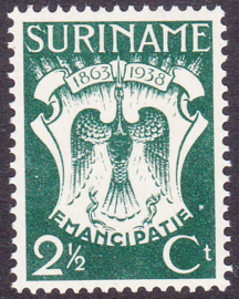 Suriname Plaatfout 183 PM1 Postfris