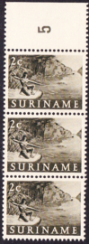 Plaatfout Suriname 297 PM  Postfris
