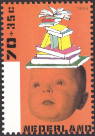 Kinderbedankkaart 1996 S-kaart