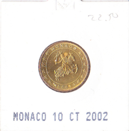 € 0,10 Monaco 2002 UNC