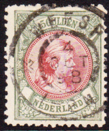 NVPH 48 Koningin Wilhelmina gebruikt Cataloguswaarde 575.00