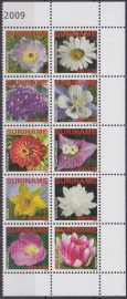 ZNB 1669-1678 Bloemen 2009 Cataloguswaarde 29,00 A-0751