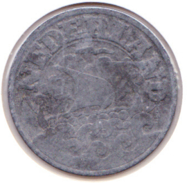25 cent zink 1943 (ZF-)