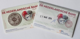 € 5,00 Coincard eerste dag uitgifte''De Nederlandse bank''  2014