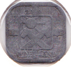 5 cent 1942 (Zeer Fraai+)