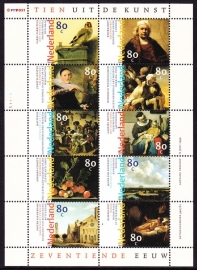 V1826-1835 17e Eeuwse Schilderkunst Postfris