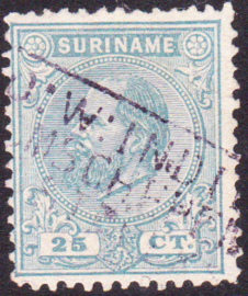 NVPH 10C met SCHEEPSPOST stempel Gebruikt Cataloguswaarde 12,00++