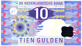 Nederland 10 Gulden bankbiljet 1997 NR 50-1 kwaliteit  UNC