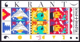 NVPH 1578 Kinderzegels 1993  Postfris