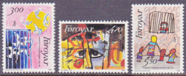 MI:  136-138   25 jaar Amnesty International 1986  Postfris  E-7869