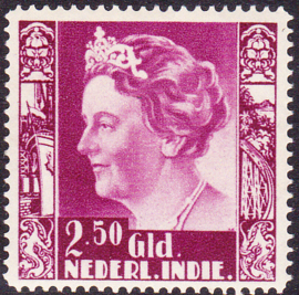 NVPH 210 Koningin Wilhelmina Ongebruikt cataloguswaarde: 25,00
