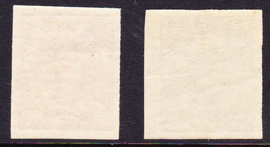 NVPH  82-83 Wilhelmina Ongetand  Postfris Cataloguswaarde 32.00