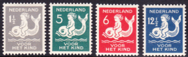 NVPH 225-228 Kinderzegels 1929 Postfris Cataloguswaarde 90.00
