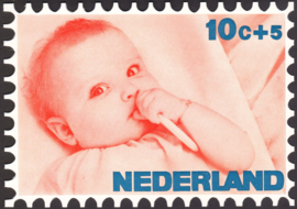 Kinderbedankkaart 1966 S-kaart, oplage 25.000