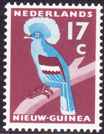Plaatfout Ned. Nieuw Guinea 56 P  Postfris