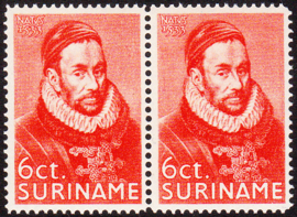 NVPH 150 Herdenking Prins Willem I in paar Postfris Cataloguswaarde 50,00