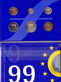 Jaarset 1999 Koninklijke Ned. Munt in boekvorm FDC