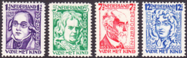 NVPH 220-223 Kinderzegels 1928 Postfris Cataloguswaarde 48.00