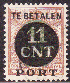 NVPH PV 1A Postpakket-verrekenzegel  gebruikt Cataloguswaarde 4.50