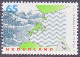 Plaatfout 1361 P Postfris Cataloguswaarde 10.00 E-5806