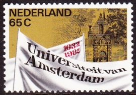 NVPH  1260  350 jaar Universiteit Amsterdam Postfris