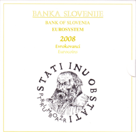 Euro setje Slovenië 2008 UNC