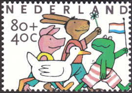 Kinderbedankkaart 1998 S-kaart